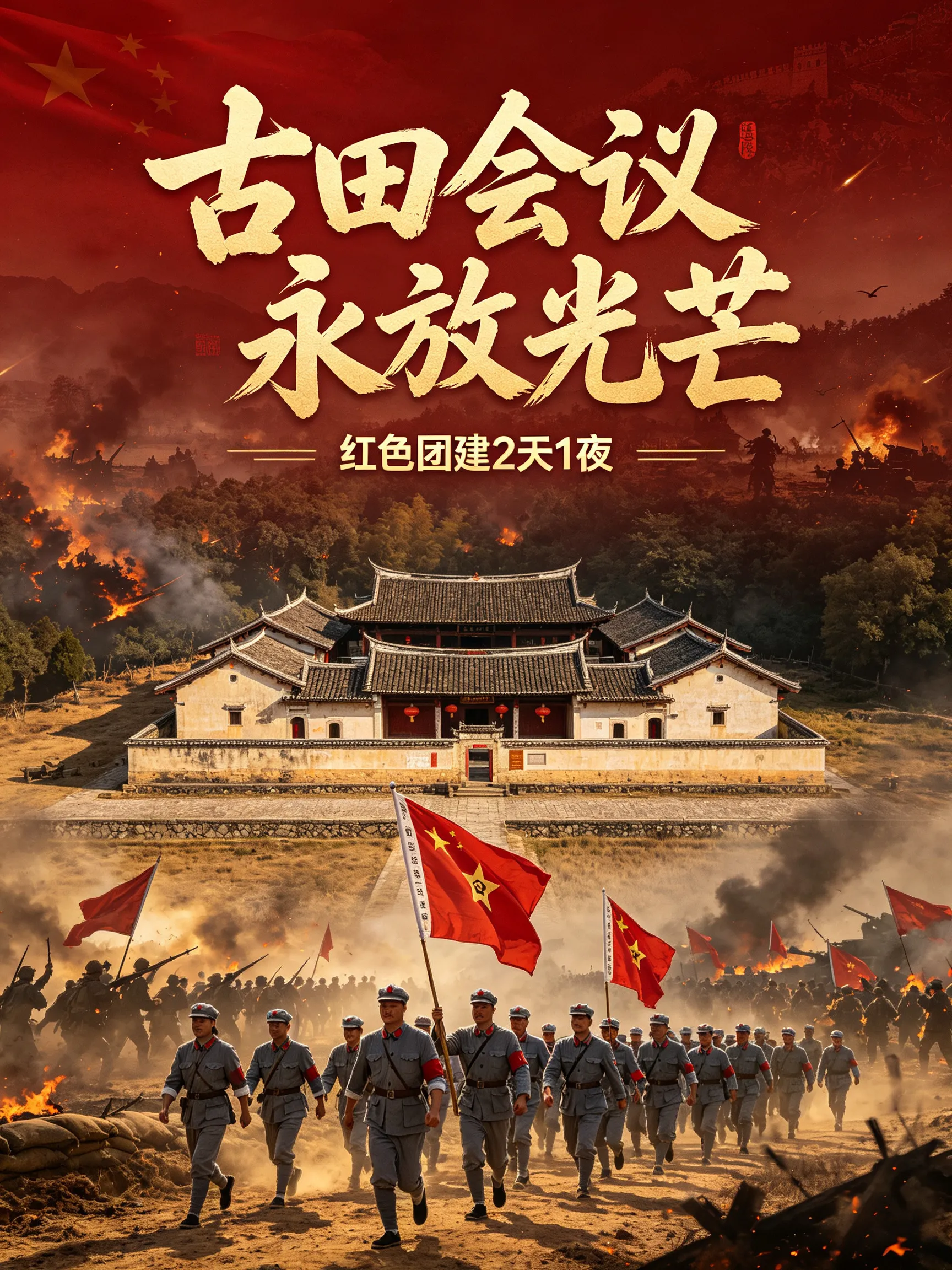古田红色研学2天1夜行程方案